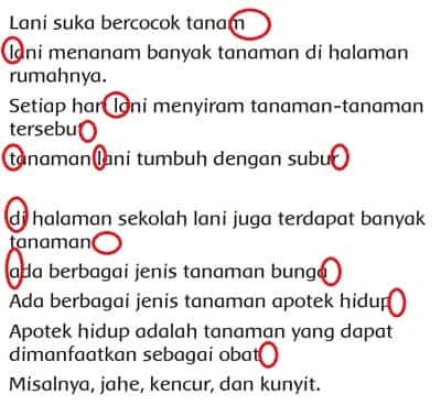 Tandailah Kesalahan Ejaan Dan Tanda Baca Pada Teks Berikut Halaman