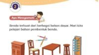 KUNCI JAWABAN Kelas 3 Tema 3 Hal 186 187 188 190 Buku Tematik Siswa SD Subtema 4 Pembelajaran 2 Benda di Sekitarmu