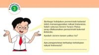 KUNCI JAWABAN Kelas 5 Tema 7 Peristiwa dalam Kehidupan Halaman 30 32 33 35 37 41 42 Buku Tematik Siswa SD MI Subtema 1 Pembelajaran 3 Peristiwa Kebangsaan Masa Penjajahan