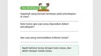 KUNCI JAWABAN Kelas 2 SD TEMA 6 Apa Saja yang Menandakan Kalimat Tanya? Halaman 172 173 174 Buku Tematik Siswa Terpadu