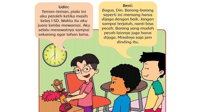 KUNCI JAWABAN TEMATIK Kelas 2 SD Tema 8 Halaman 70 71 75 76 dan 77 Keselamatan di Rumah dan Perjalanan Subtema 2 Menjaga Kesehatan di Rumah