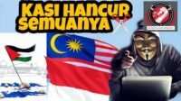 Malaysia Kini Masuk Target Baru Serangan Israel setelah Hacker Bobol 120 Situs Database Negara