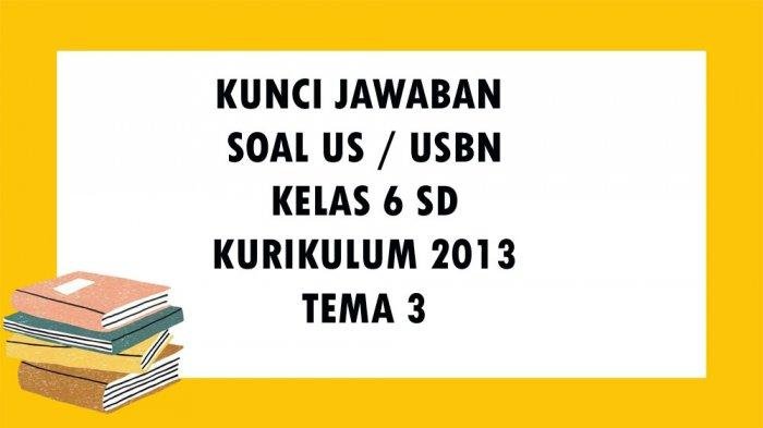 KUNCI JAWABAN SOAL USBN Kelas 6 SD Tema 3 Kurikulum 2013 Tokoh dan Penemuan, Soal Ujian Sekolah Essay dan Pilihan Ganda