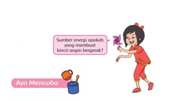 KUNCI JAWABAN Kelas 4 SD Tema 2 Halaman 21 22 23 24 25 dan 26 Buku Tematik Siswa Apa Pembelajaran 3 Sumber Energi Kincir Angin?