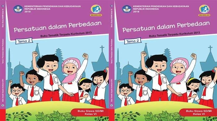 KUNCI JAWABAN Kelas 6 SD Tema 2 Halaman 41 42 43 dan 39 40 Buku Tematik Siswa Subtema 1 Pembelajaran 6 Rukun dalam Perbedaan