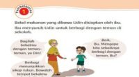 KUNCI JAWABAN Kelas 2 SD Tema 1 Halaman 98 99 100 101 102 103 104 105 Buku Tematik Siswa Subtema 3 Hidup Rukun di Sekolah