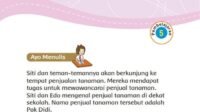 KUNCI JAWABAN Kelas 3 SD Tema 2 Halaman 146 147 148 149 150 151 152 153 154 Buku Tematik Siswa Subtema 3 Pembelajaran 6 Manfaat Tumbuhan Bagi Kehidupan Manusia