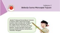 KUNCI JAWABAN Kelas 6 SD Tema 2 Halaman 44 45 46 47 48 49 50 51 Buku Tematik Siswa Subtema 2 Bekerja Sama Mencapai Tujuan