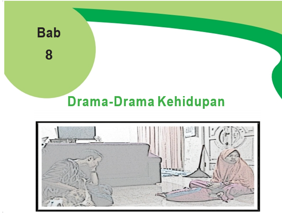 KUNCI JAWABAN SOAL Kelas 8 SMP MTs Halaman 210 Buku Bahasa Indonesia Pertanyaan tentang Drama 'Menanti'