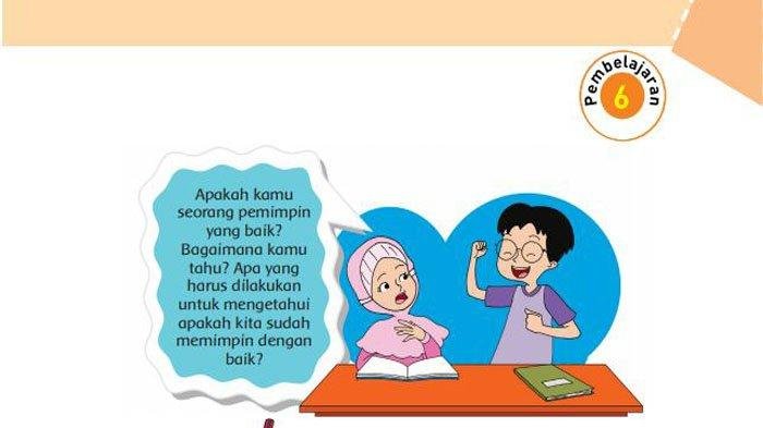 KUNCI JAWABAN SOAL Kelas 6 SD Tema 7 Halaman 133 134 135 136 Buku Tematik Siswa Subtema 3 Pembelajaran 6 Kepemimpinan