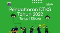 Bagaimana Cara Daftar DTKS DKI Jakarta Tahap II di dtks.jakarta.go.id