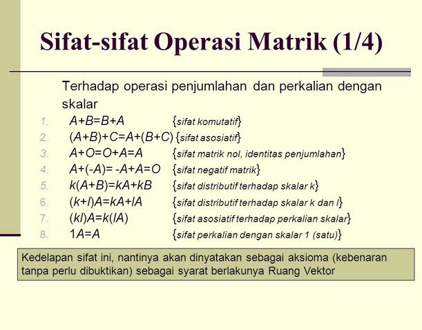 Perkalian Matriks Dan Contoh Soal Lengkap - TOPIKTREND