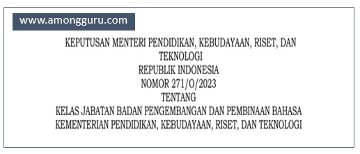 Kelas Jabatan Badan Pengembangan Dan Pembinaan Bahasa Kemendikbudristek ...